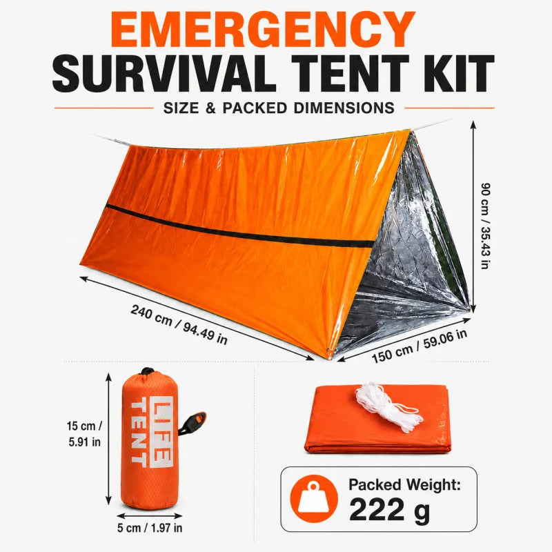 2-Person Emergency Shelter Kit