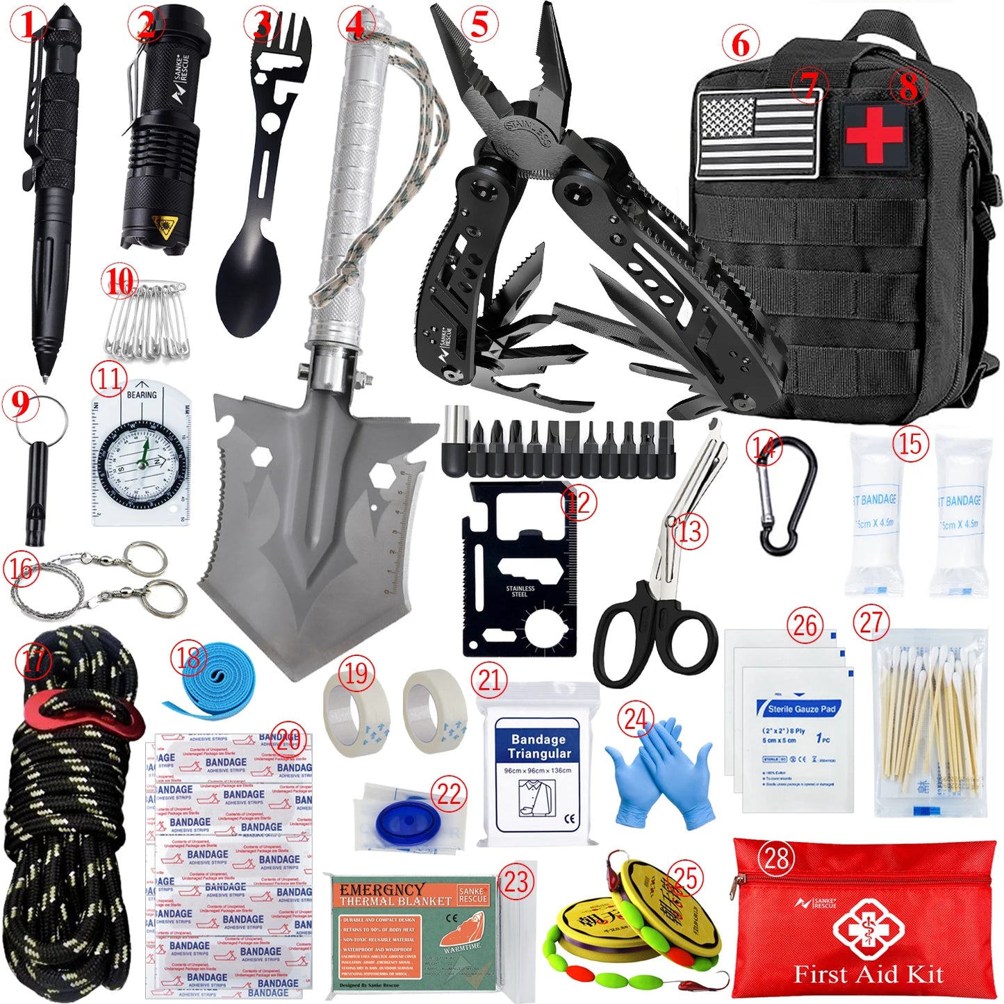 Vehicle Trauma & Survival Kit