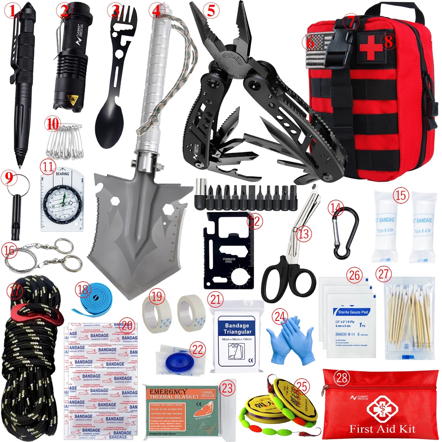 Vehicle Trauma & Survival Kit