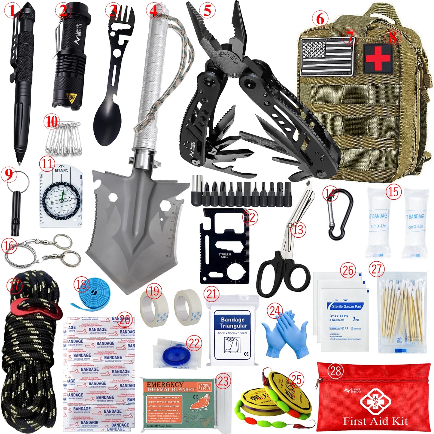 Vehicle Trauma & Survival Kit