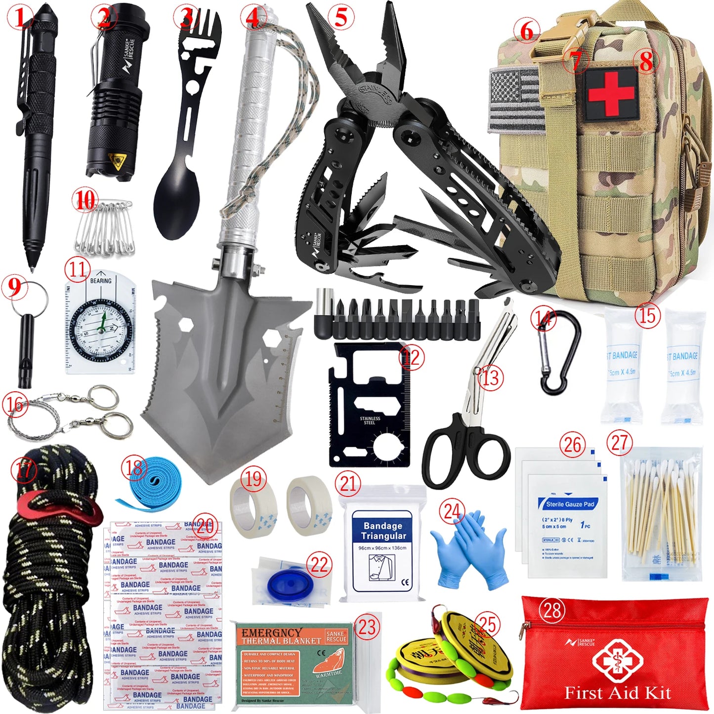 Vehicle Trauma & Survival Kit