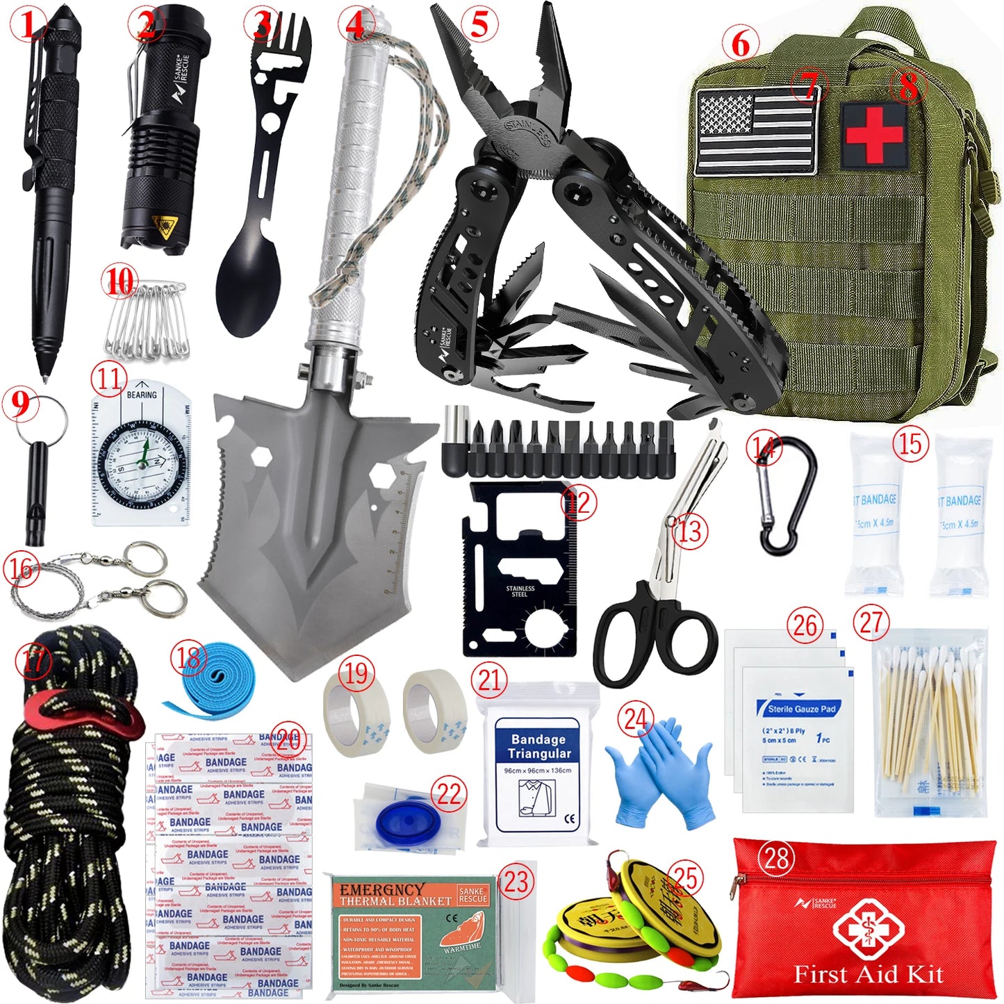 Vehicle Trauma & Survival Kit